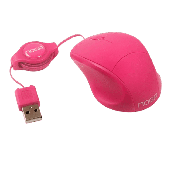 Mouse Optico Retractil Noga
